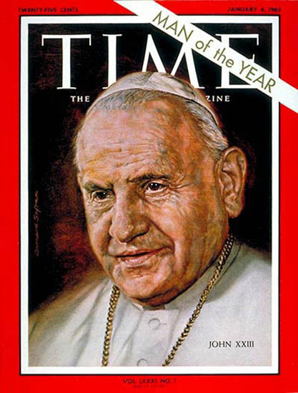 1963 01 Pope John Xxiii Copyright Time Magazine Mad Men