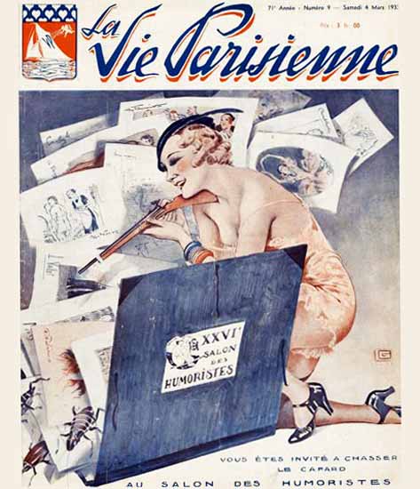 La Vie Parisienne 1933 Humoristes Georges Leonnec Sex Appeal Mad Men