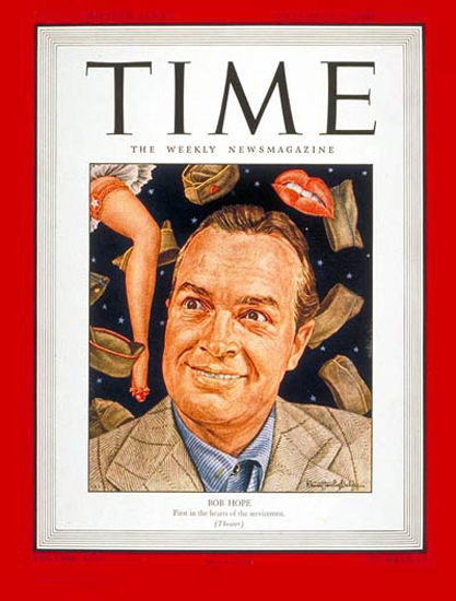 1943-09 Bob Hope Copyright Time Magazine | Time Magazine Covers 1923-1970