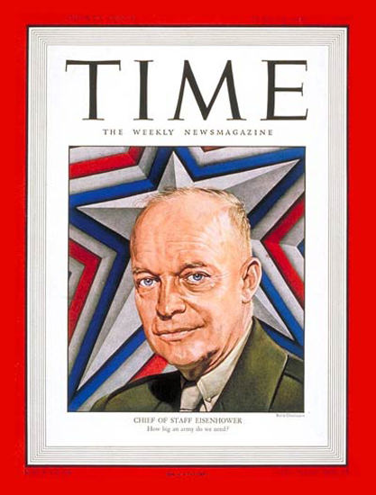 1947-06 General Dwight Eisenhower Copyright Time Magazine | Time Magazine Covers 1923-1970