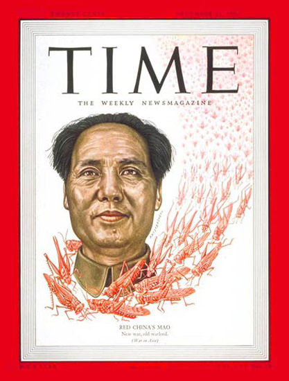 1950-12 Mao Tse-tung Copyright Time Magazine | Time Magazine Covers 1923-1970