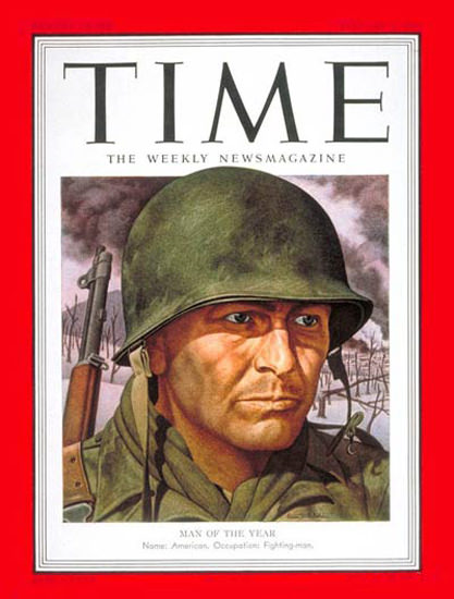 1951-01 GI Joe Copyright Time Magazine | Time Magazine Covers 1923-1970