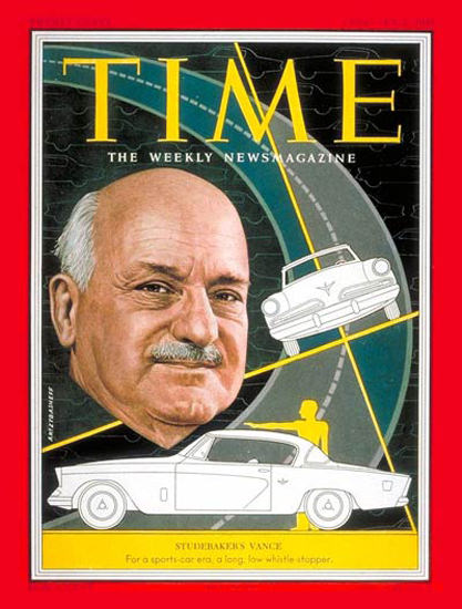 1953-02 Harold S Vance Copyright Time Magazine | Time Magazine Covers 1923-1970