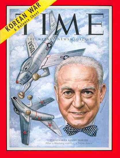 1953-06 James H Kindelberger Copyright Time Magazine | Time Magazine Covers 1923-1970