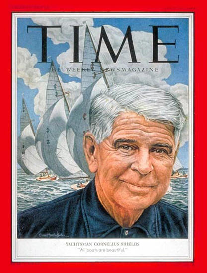 1953-07 Cornelius Shields Copyright Time Magazine | Time Magazine Covers 1923-1970