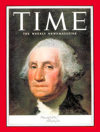 1953-07 George Washington Copyright Time Magazine | Time Magazine Covers 1923-1970