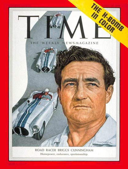 1954-04 Briggs S Cunningham Copyright Time Magazine | Time Magazine Covers 1923-1970