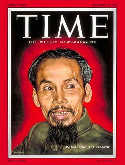 1954-11 Ho Chi Minh Copyright Time Magazine | Time Magazine Covers 1923-1970