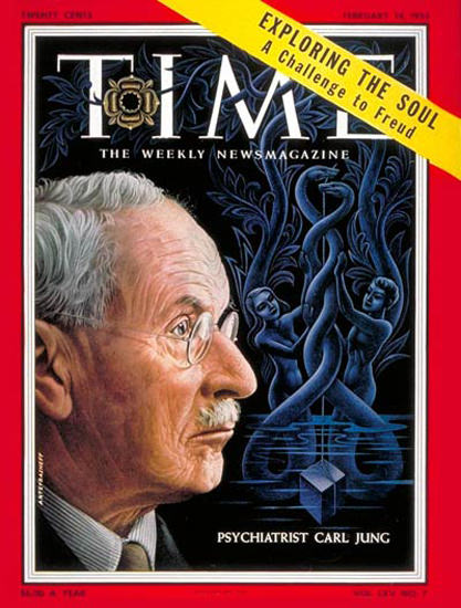 1955-02 Carl Jung Copyright Time Magazine | Time Magazine Covers 1923-1970