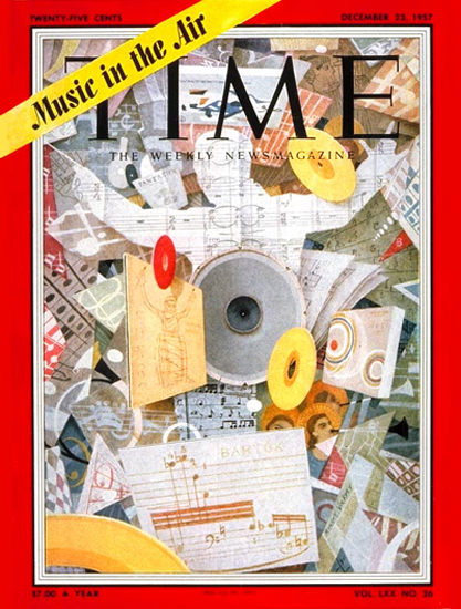 1957-12 US Music Boom Copyright Time Magazine | Time Magazine Covers 1923-1970