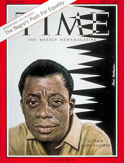 1963-05 James Baldwin Copyright Time Magazine | Time Magazine Covers 1923-1970