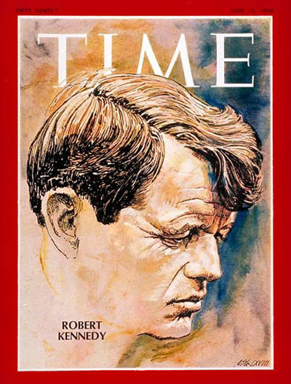 1968-04 Robert F Kennedy Copyright Time Magazine | Time Magazine Covers 1923-1970