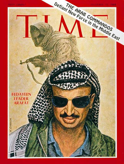 1968-12 Yasser Arafat Copyright Time Magazine | Time Magazine Covers 1923-1970