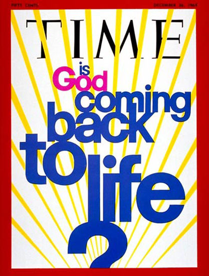 1969-12 Is God Coming Back to Life Copyright Time Magazine | Time Magazine Covers 1923-1970