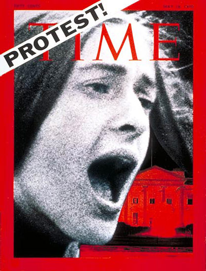 1970-05 US Student Protest Copyright Time Magazine | Time Magazine Covers 1923-1970