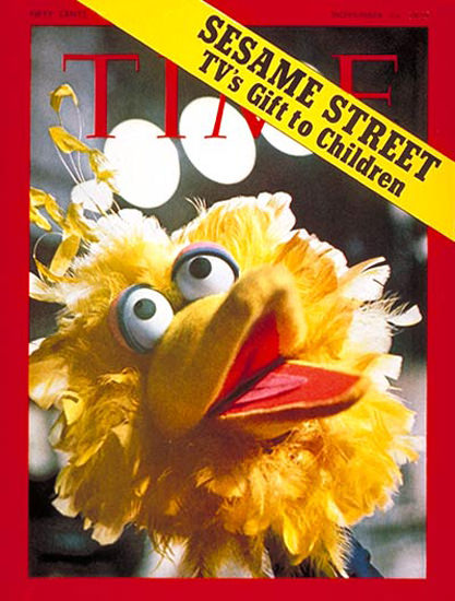 1970-11 Sesame Street Copyright Time Magazine | Time Magazine Covers 1923-1970