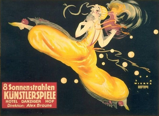 8 Sonnenstrahlen Kuenstlerspiele 1919 | Sex Appeal Vintage Ads and Covers 1891-1970