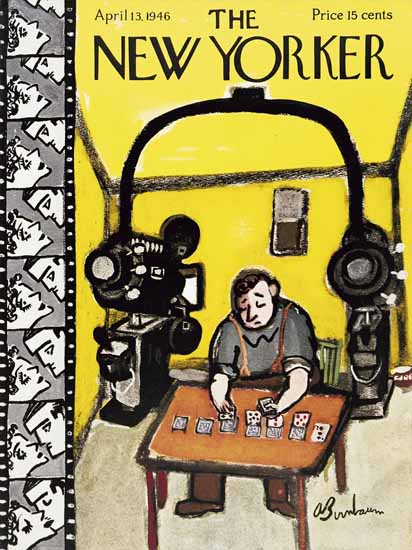 Abe Birnbaum The New Yorker 1946_04_13 Copyright | The New Yorker Graphic Art Covers 1946-1970