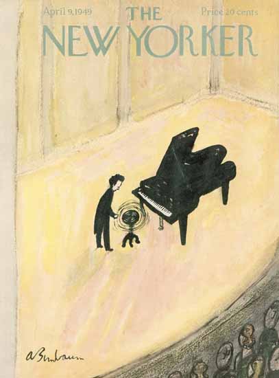 Abe Birnbaum The New Yorker 1949_04_09 Copyright | The New Yorker Graphic Art Covers 1946-1970