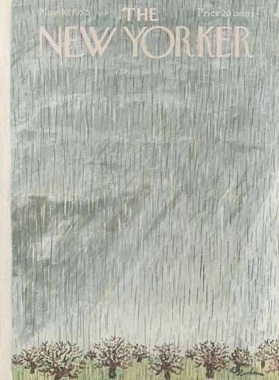 Abe Birnbaum The New Yorker 1952_05_10 Copyright | The New Yorker Graphic Art Covers 1946-1970