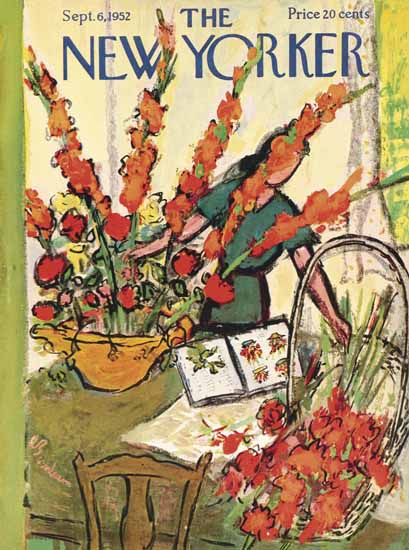 Abe Birnbaum The New Yorker 1952_09_06 Copyright | The New Yorker Graphic Art Covers 1946-1970