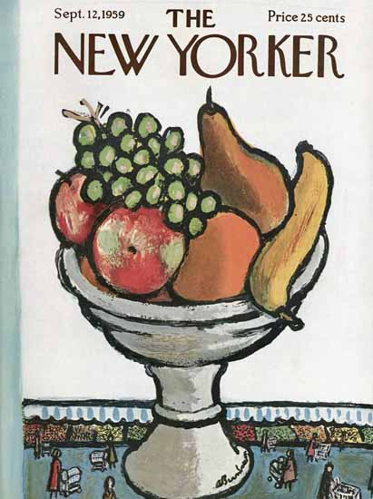 Abe Birnbaum The New Yorker 1959_09_12 Copyright | The New Yorker Graphic Art Covers 1946-1970