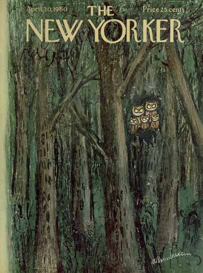 Abe Birnbaum The New Yorker 1960_04_30 Copyright | The New Yorker Graphic Art Covers 1946-1970