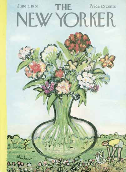 Abe Birnbaum The New Yorker 1961_06_03 Copyright | The New Yorker Graphic Art Covers 1946-1970