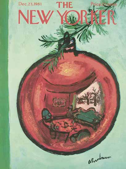 Abe Birnbaum The New Yorker 1961_12_23 Copyright | The New Yorker Graphic Art Covers 1946-1970