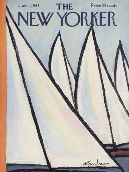 Abe Birnbaum The New Yorker 1963_06_01 Copyright | The New Yorker Graphic Art Covers 1946-1970