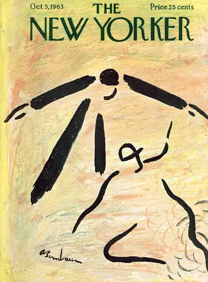 Abe Birnbaum The New Yorker 1963_10_05 Copyright | The New Yorker Graphic Art Covers 1946-1970