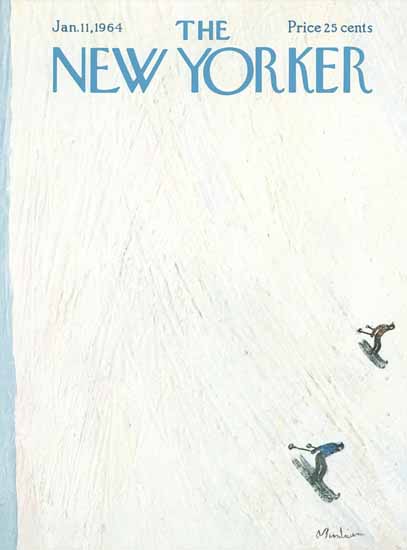 Abe Birnbaum The New Yorker 1964_01_11 Copyright | The New Yorker Graphic Art Covers 1946-1970