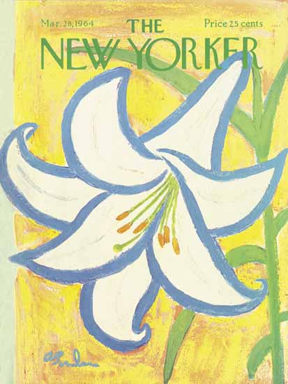 Abe Birnbaum The New Yorker 1964_03_28 Copyright | The New Yorker Graphic Art Covers 1946-1970