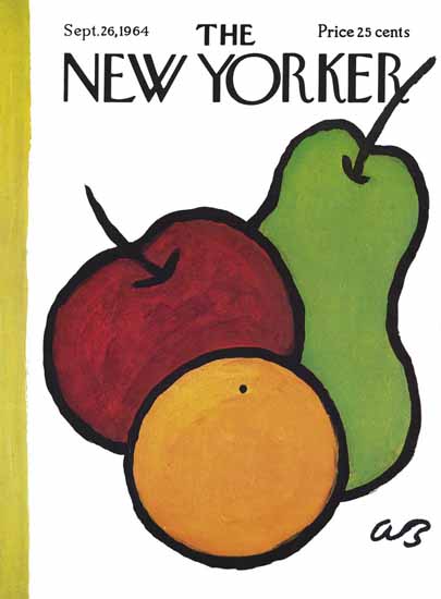 Abe Birnbaum The New Yorker 1964_09_26 Copyright | The New Yorker Graphic Art Covers 1946-1970