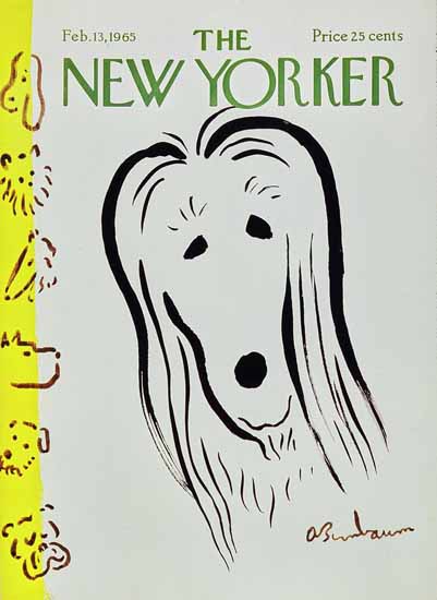 Abe Birnbaum The New Yorker 1965_02_13 Copyright | The New Yorker Graphic Art Covers 1946-1970