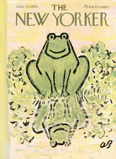 Abe Birnbaum The New Yorker 1965_06_26 Copyright | The New Yorker Graphic Art Covers 1946-1970