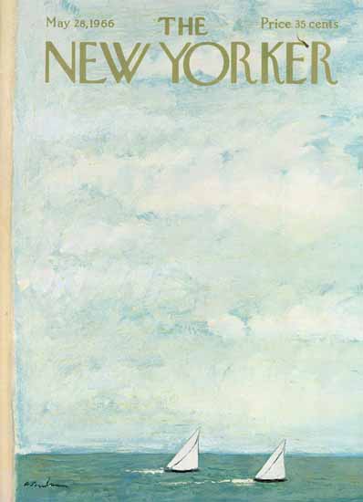 Abe Birnbaum The New Yorker 1966_05_28 Copyright | The New Yorker Graphic Art Covers 1946-1970