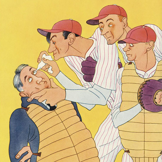 Abner Dean The New Yorker 1933_09_23 Copyright crop | Best of Vintage Cover Art 1900-1970