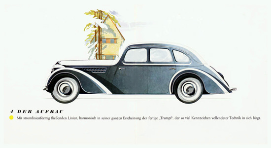 Adler Trumpf 1-7 Liter 4 Door Sedan 1936 | Vintage Cars 1891-1970