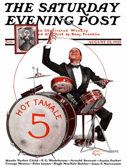 Alan Foster Saturday Evening Post Hot Tamale 1925_08_22 | The Saturday Evening Post Graphic Art Covers 1892-1930