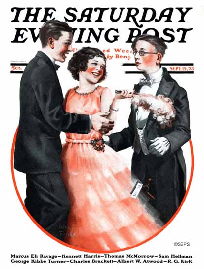 Alan Foster Saturday Evening Post The Looser 1923_09_15 | The Saturday Evening Post Graphic Art Covers 1892-1930