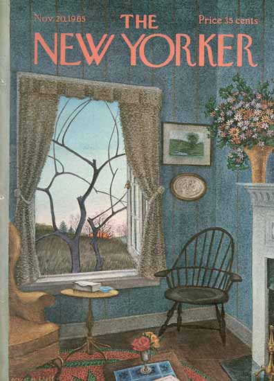 Albert Hubbell The New Yorker 1965_11_20 Copyright | The New Yorker Graphic Art Covers 1946-1970