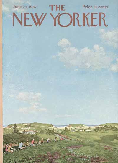 Albert Hubbell The New Yorker 1967_06_24 Copyright | The New Yorker Graphic Art Covers 1946-1970