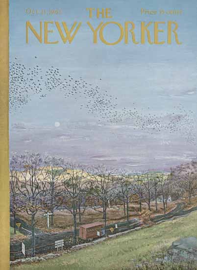 Albert Hubbell The New Yorker 1967_10_21 Copyright | The New Yorker Graphic Art Covers 1946-1970