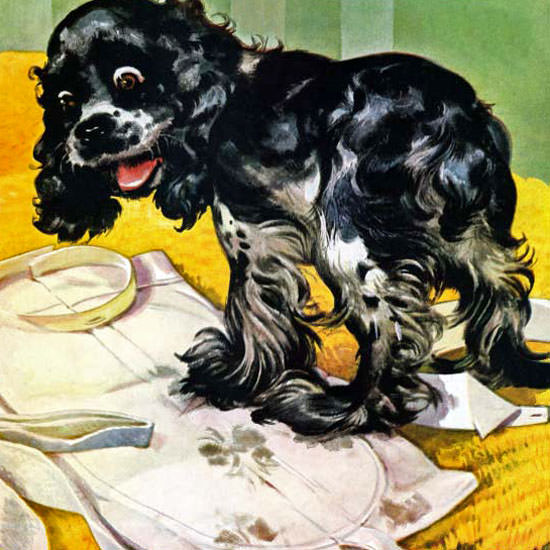 Albert Staehle Butch Saturday Evening Post 1947_12_06 Copyright crop | Best of Vintage Cover Art 1900-1970