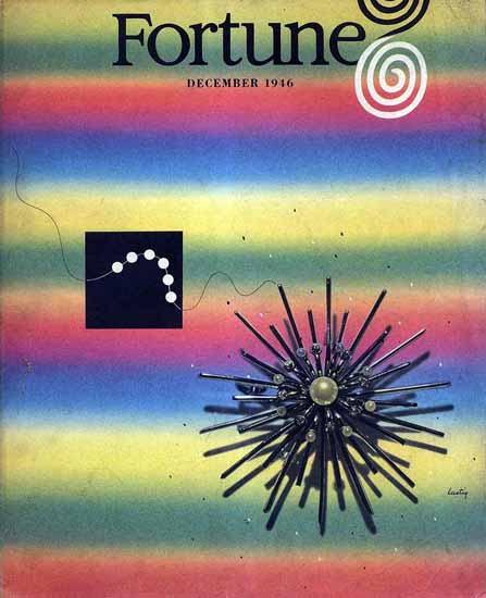 Alvin Lustig Fortune Magazine December 1946 Copyright | Fortune Magazine Graphic Art Covers 1930-1959