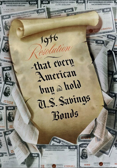 American Buy And Hold US Savings Bonds 1946 | Vintage War Propaganda Posters 1891-1970