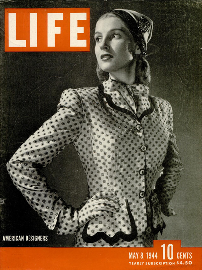 American Designers 8 May 1944 Copyright Life Magazine | Life Magazine BW Photo Covers 1936-1970