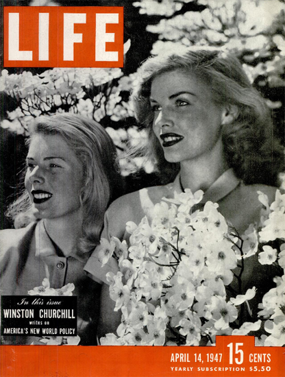 Americas new World Policy 14 Apr 1947 Copyright Life Magazine | Life Magazine BW Photo Covers 1936-1970