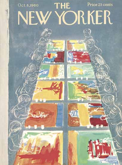 Anatol Kovarsky The New Yorker 1960_10_08 Copyright | The New Yorker Graphic Art Covers 1946-1970